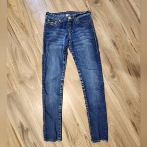 True Religion Womens Skinny Jeans, Size 26